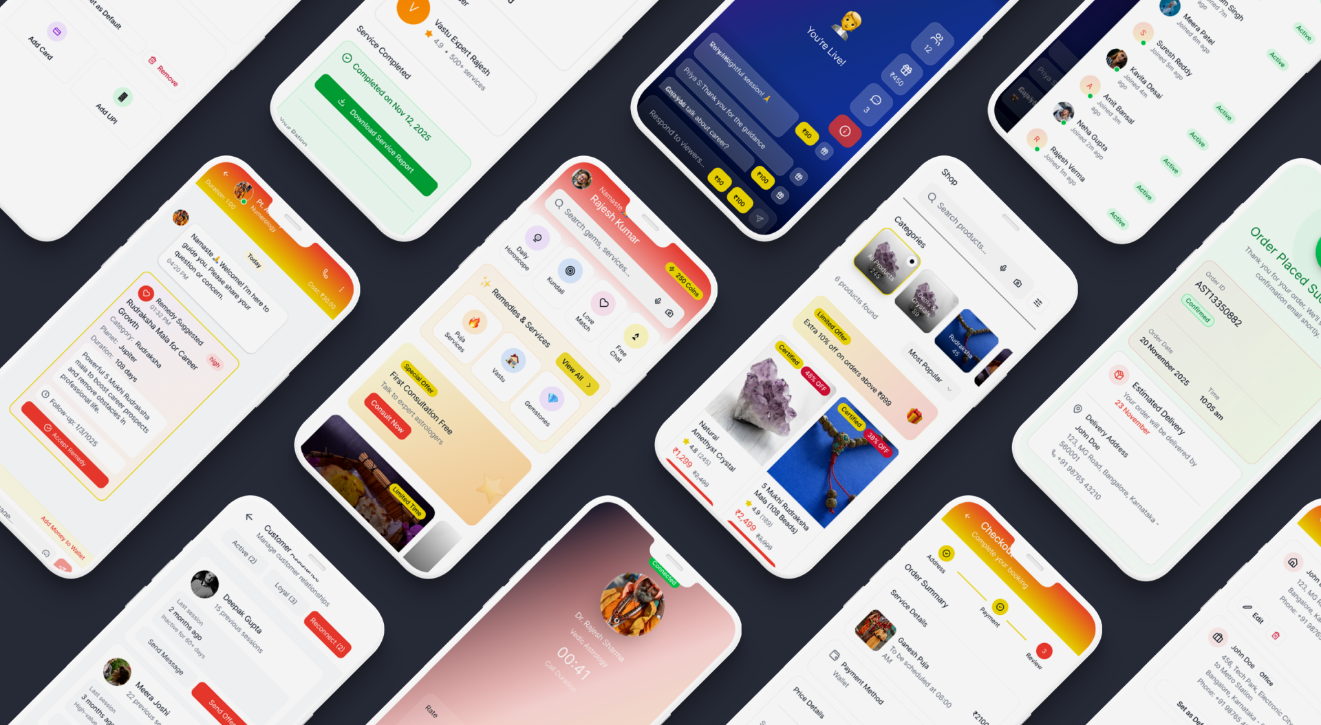 App Screens Mockup